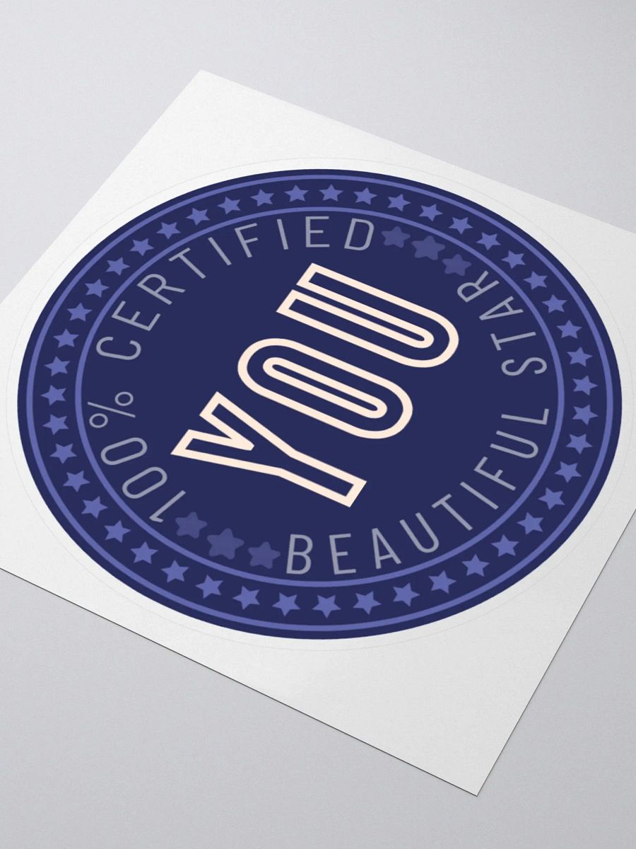 Certified Star -sticker product image (3)