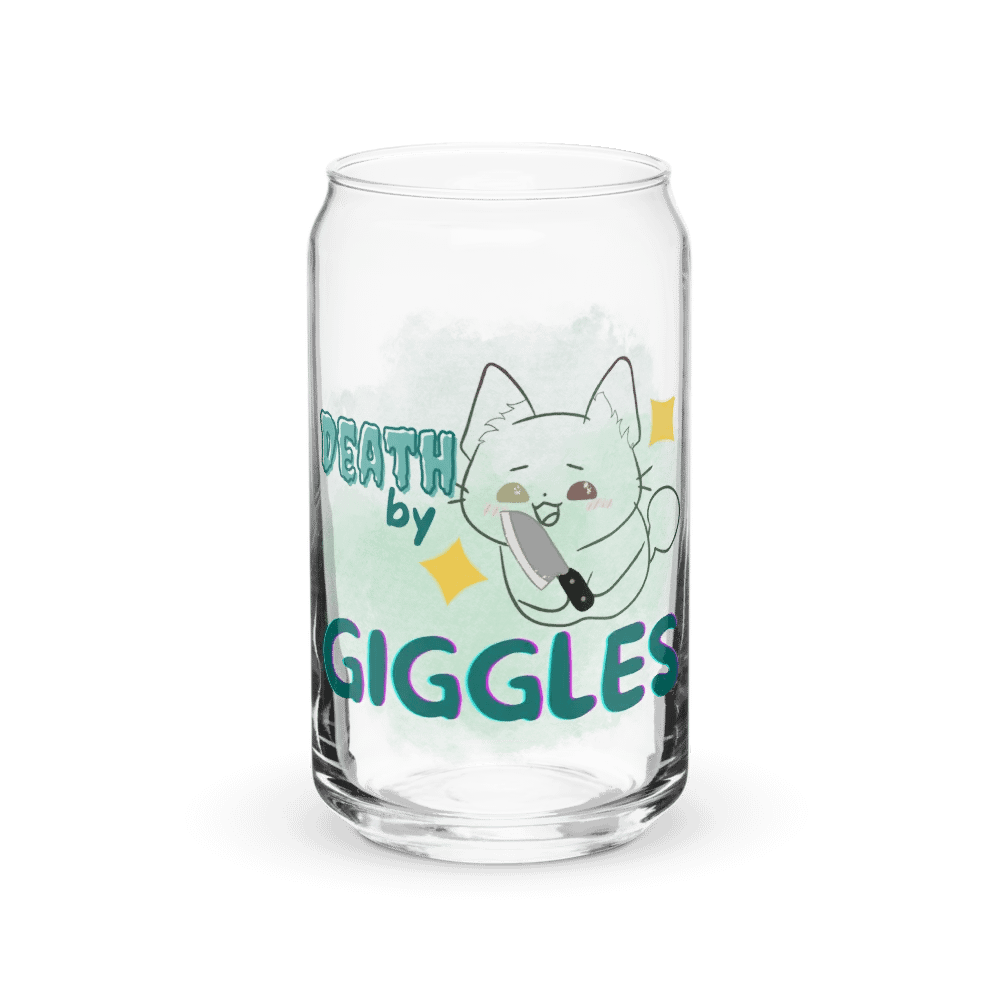Death by Giggles Can-Shaped Glass product image (1)