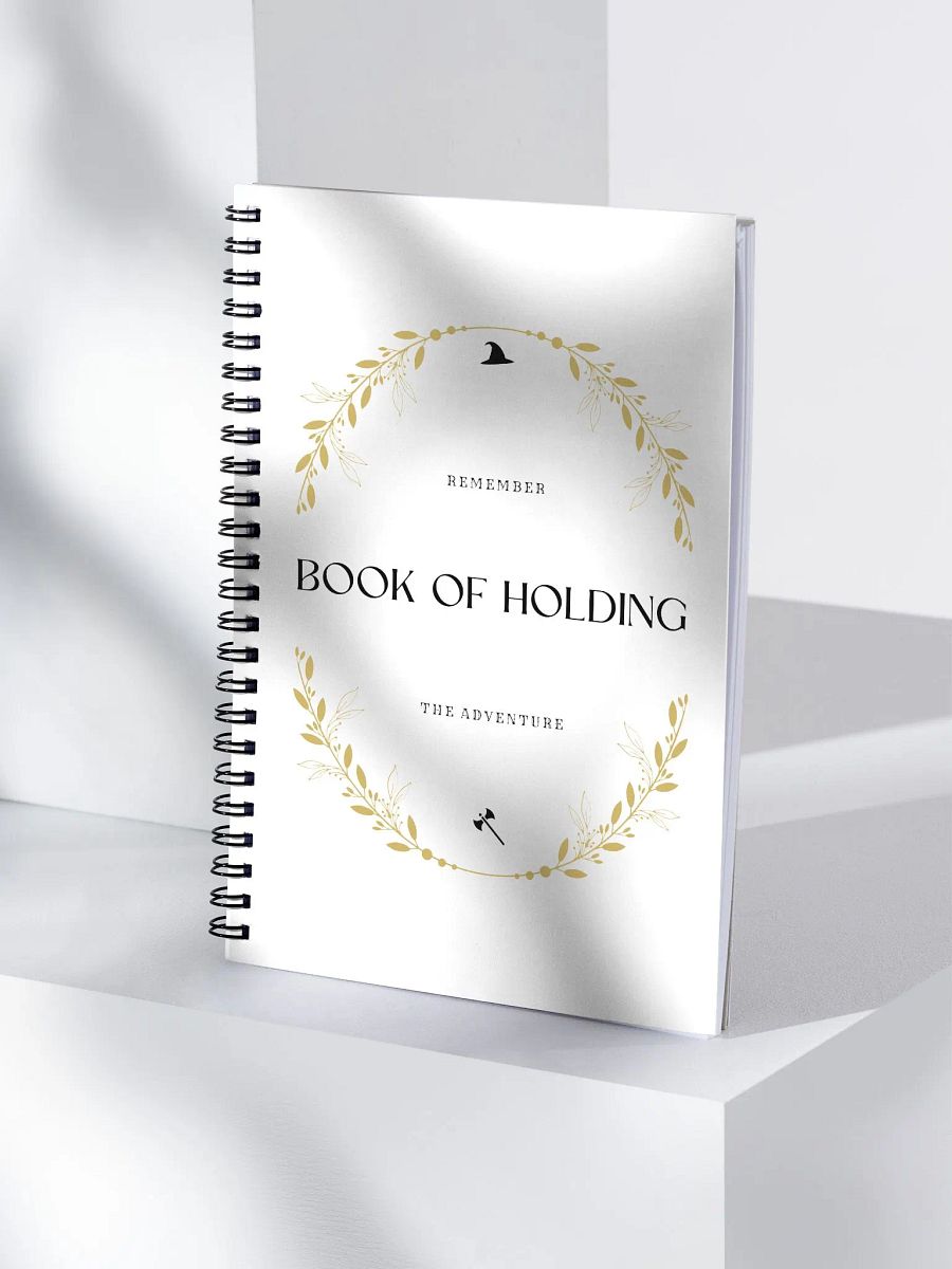 Book of Holding D&D Spiral Notebook product image (4)