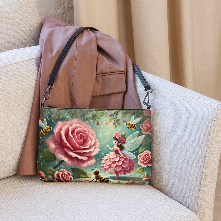 Rose Fairy with Bees Crossbody Bag - Whimsical Purse product image (16)