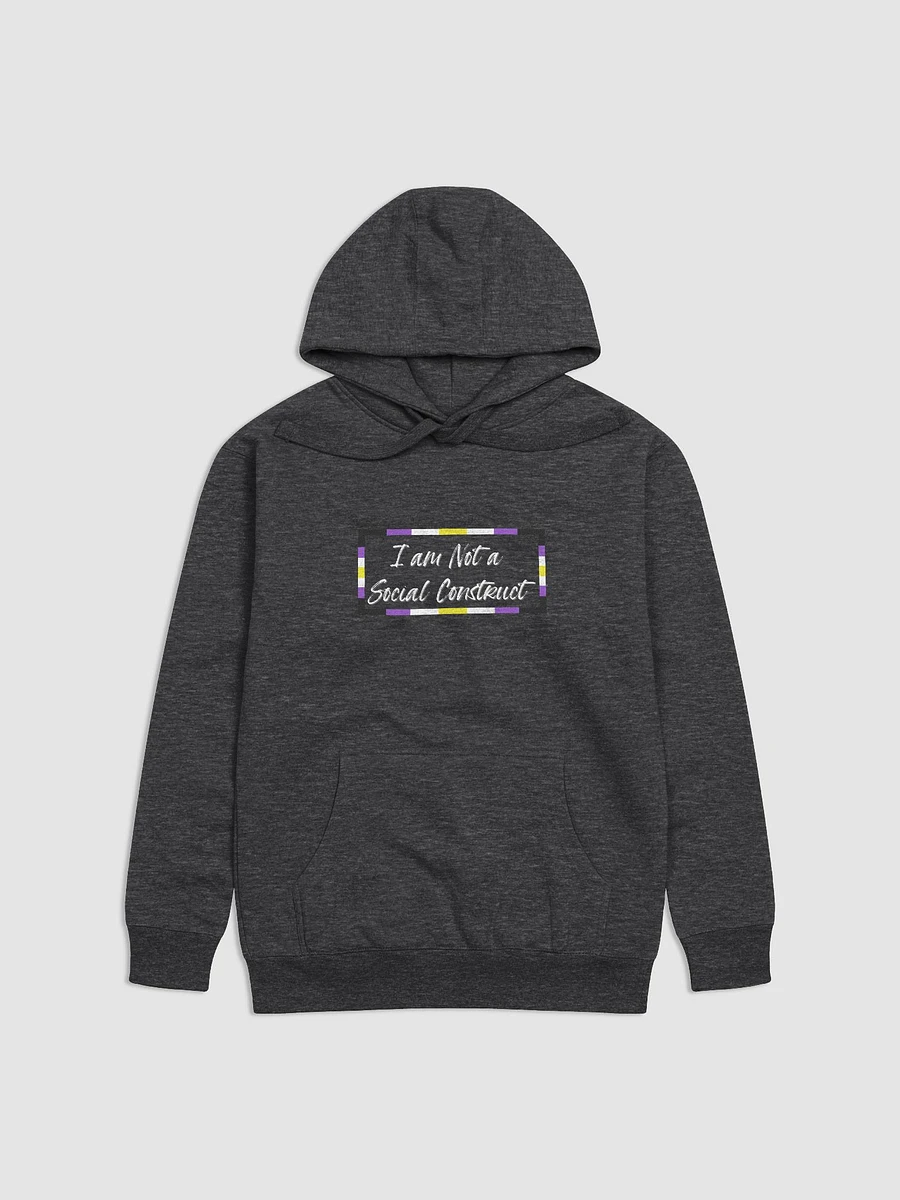 I am Not a Social Construct - Non-Binary - Hoodie product image (1)