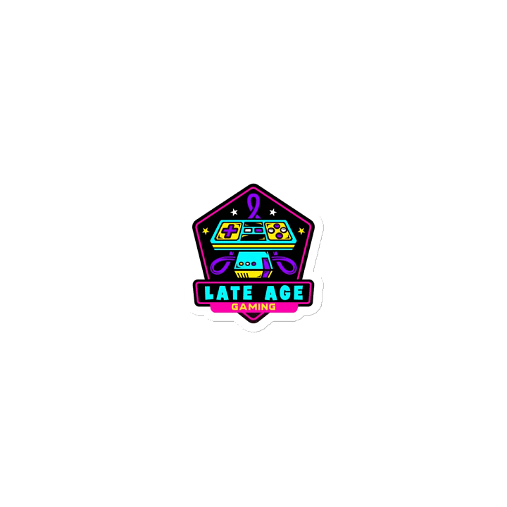 Late Age Gaming Die-Cut Magnets product image (1)