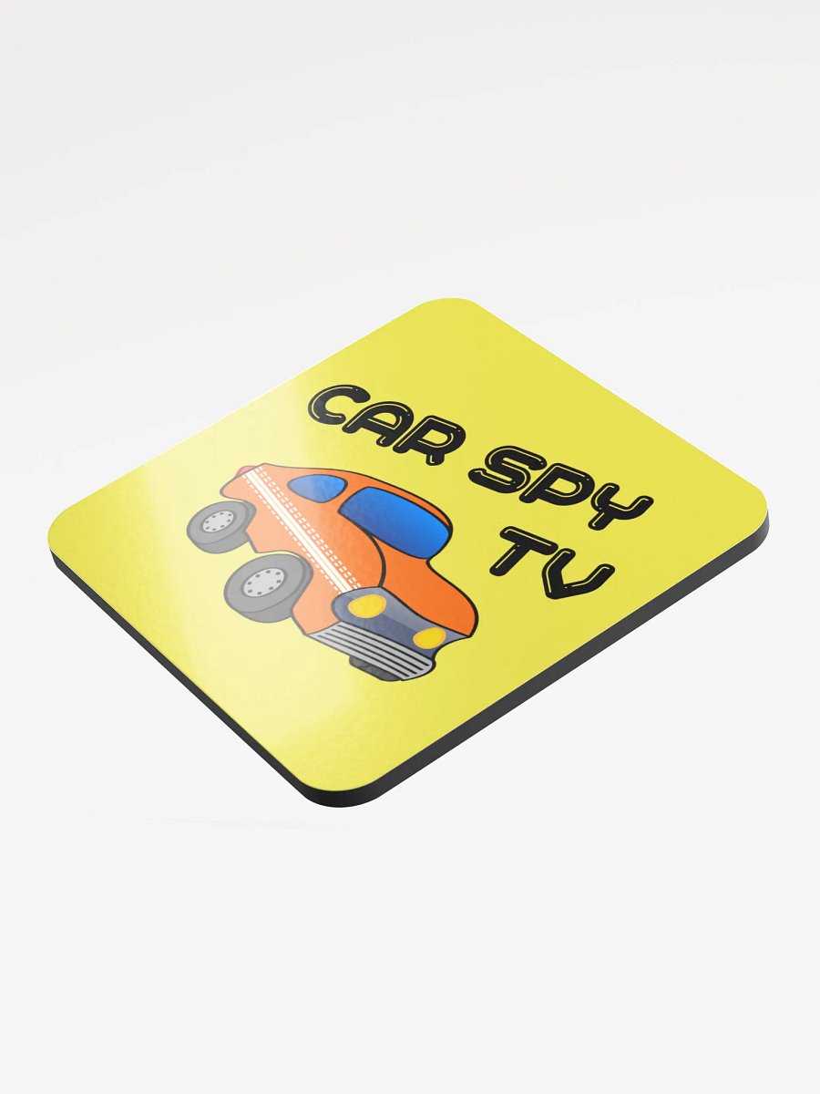 Coaster for Savages: CarSpyTV Logo product image (4)