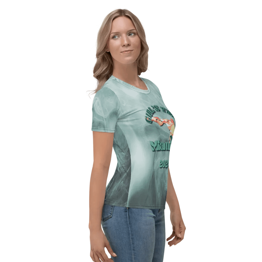 Girls Trip Miami, Fl 2024 All Over Print T-shirt product image (4)