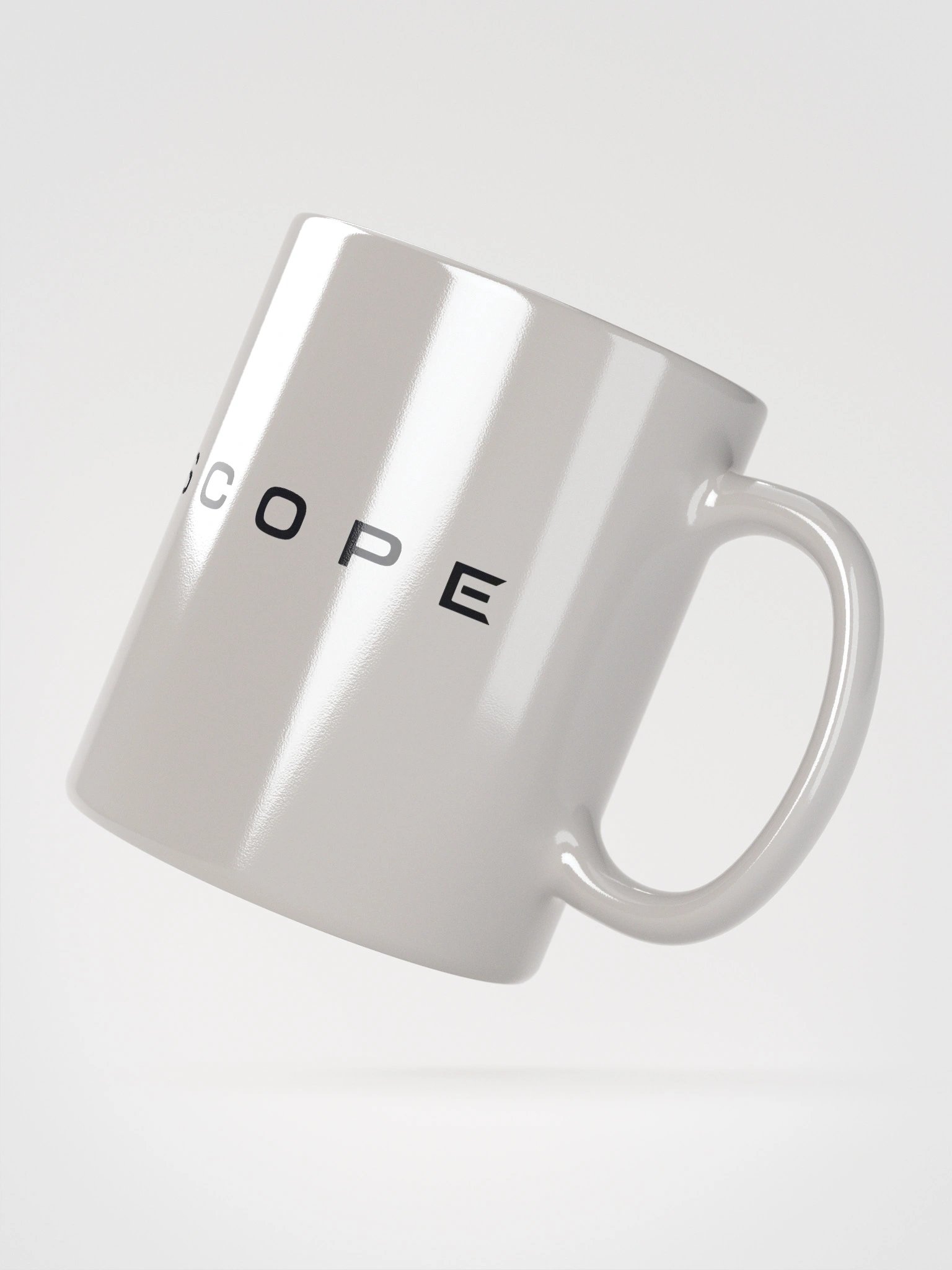 Knightscope Emblem White Glossy Mug product image (7)