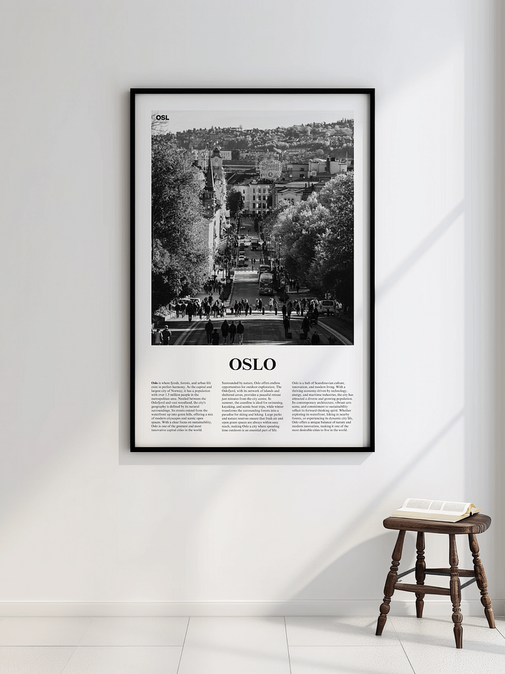 Oslo 02 Newspaper Poster product image (2)