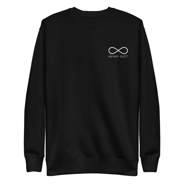 Never Quit Embroidered Crewneck product image (1)