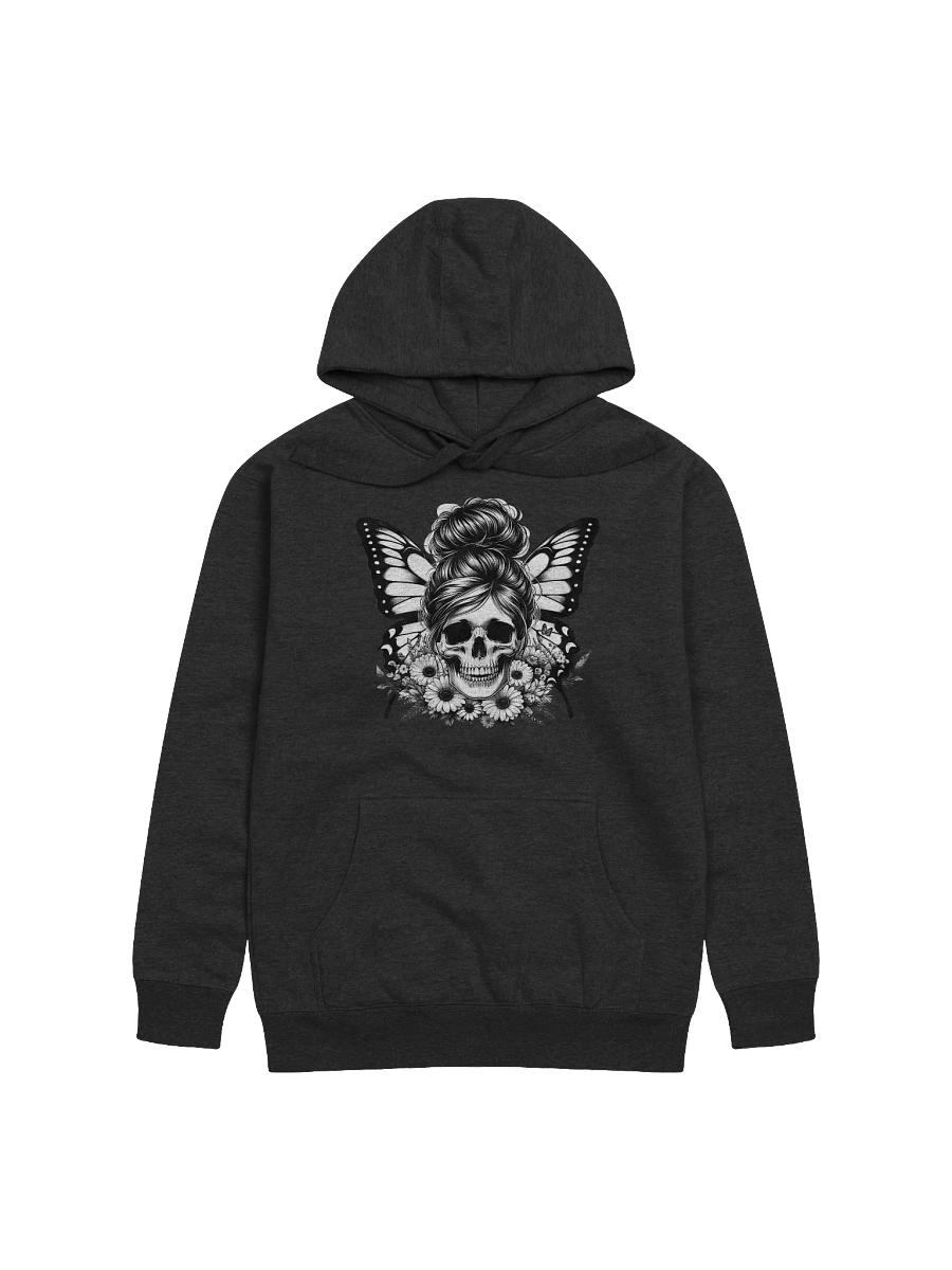 Butterfly Skull Bun - Front Hoodie product image (3)