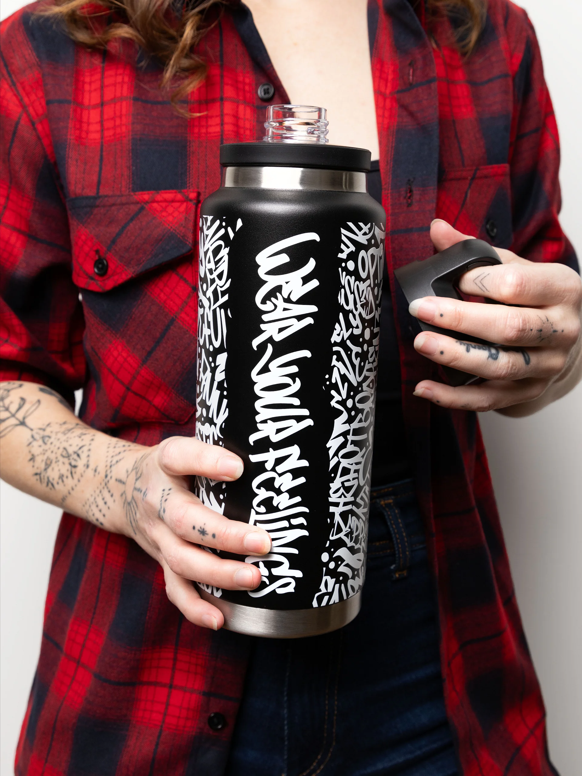 Wear Your Feelings Water Bottle 36 oz product image (8)