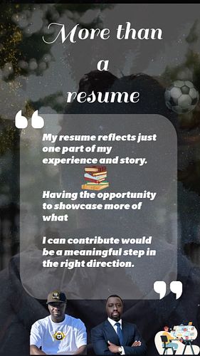 More Than a Resume ✨

A resume is just a snapshot—it shows what I’ve done, but not the full story of who I am and what I can ...