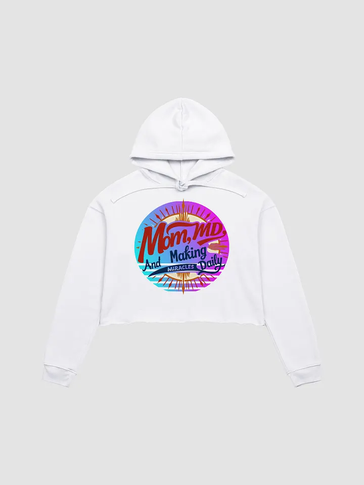 Miracle Mom Crop Hoodie product image (6)