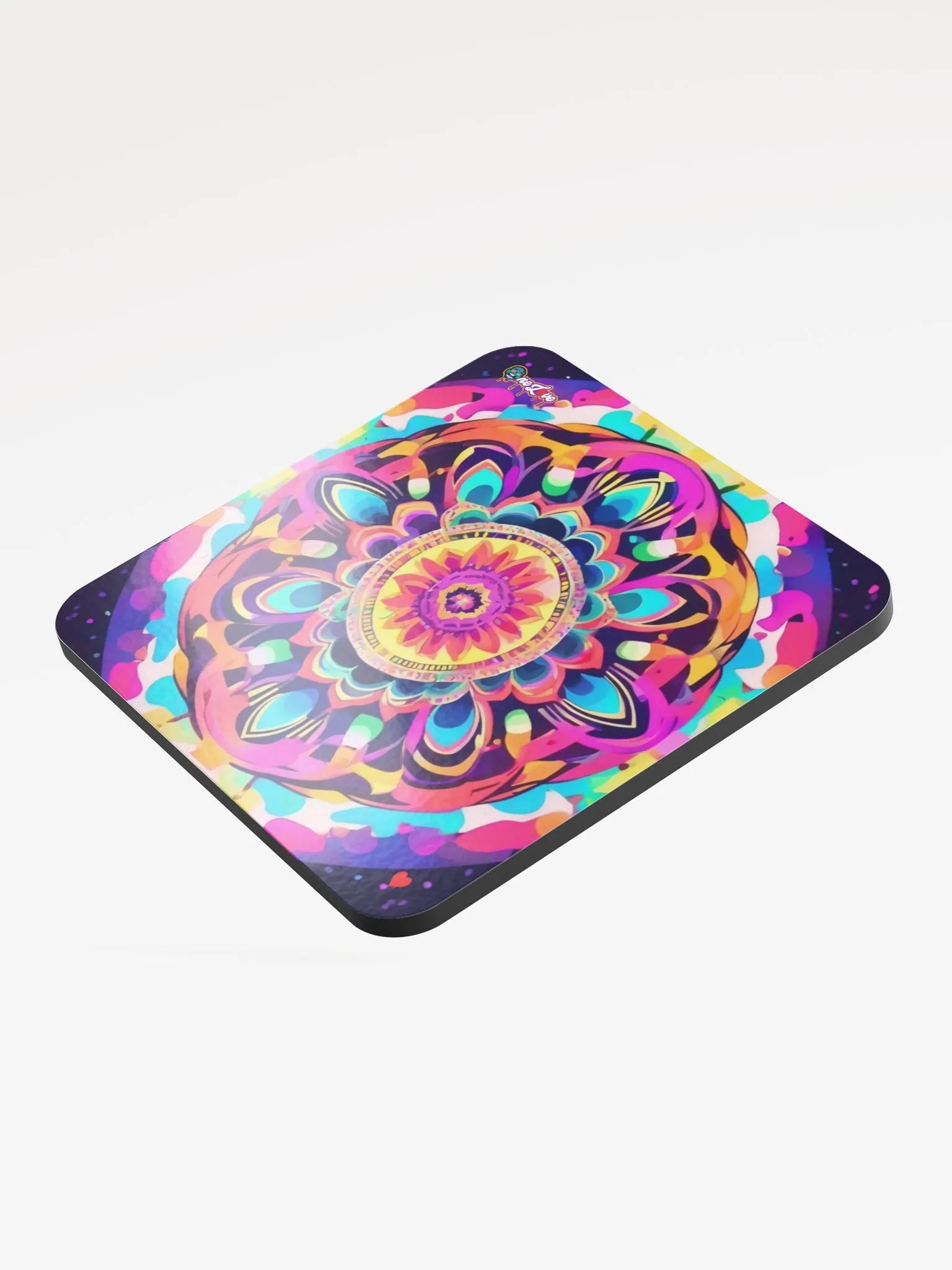 Trippy Mandala glass coasters product image (3)