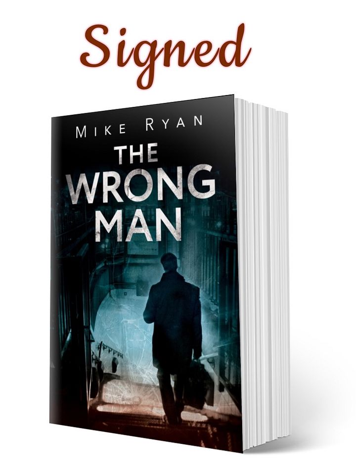 The Wrong Man Paperback - Signed product image (1)