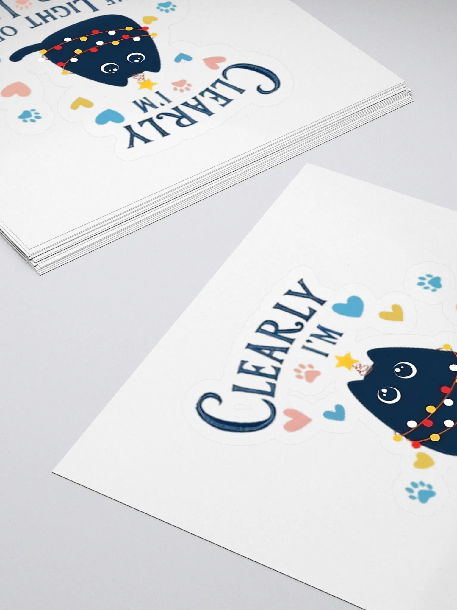 Light of Your Life Cat Sticker product image (4)