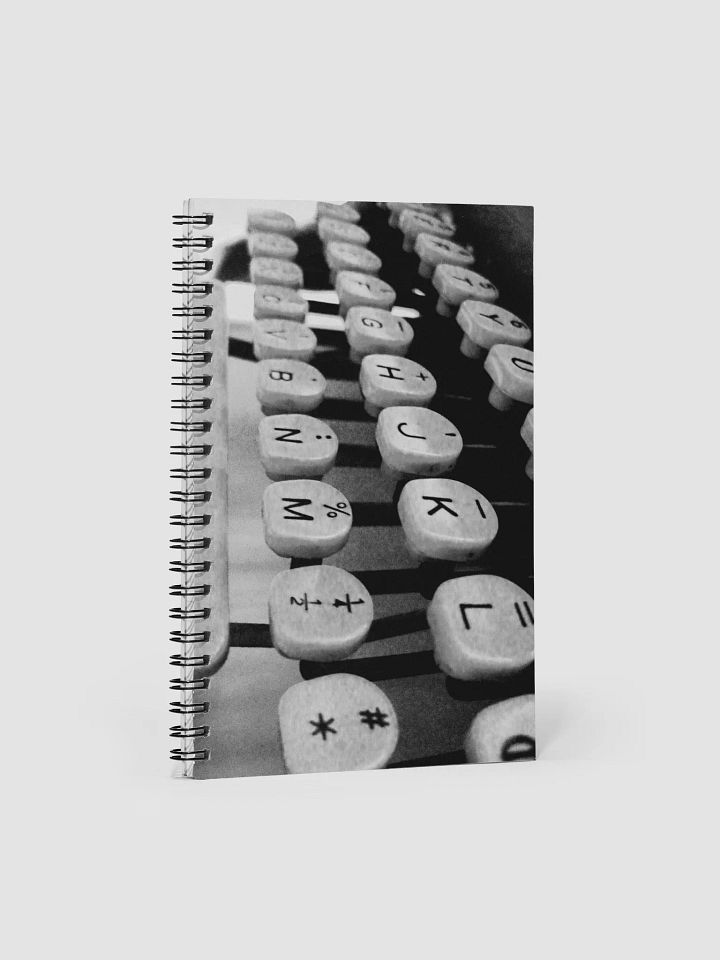 Typewriter Keys Notebook product image (1)