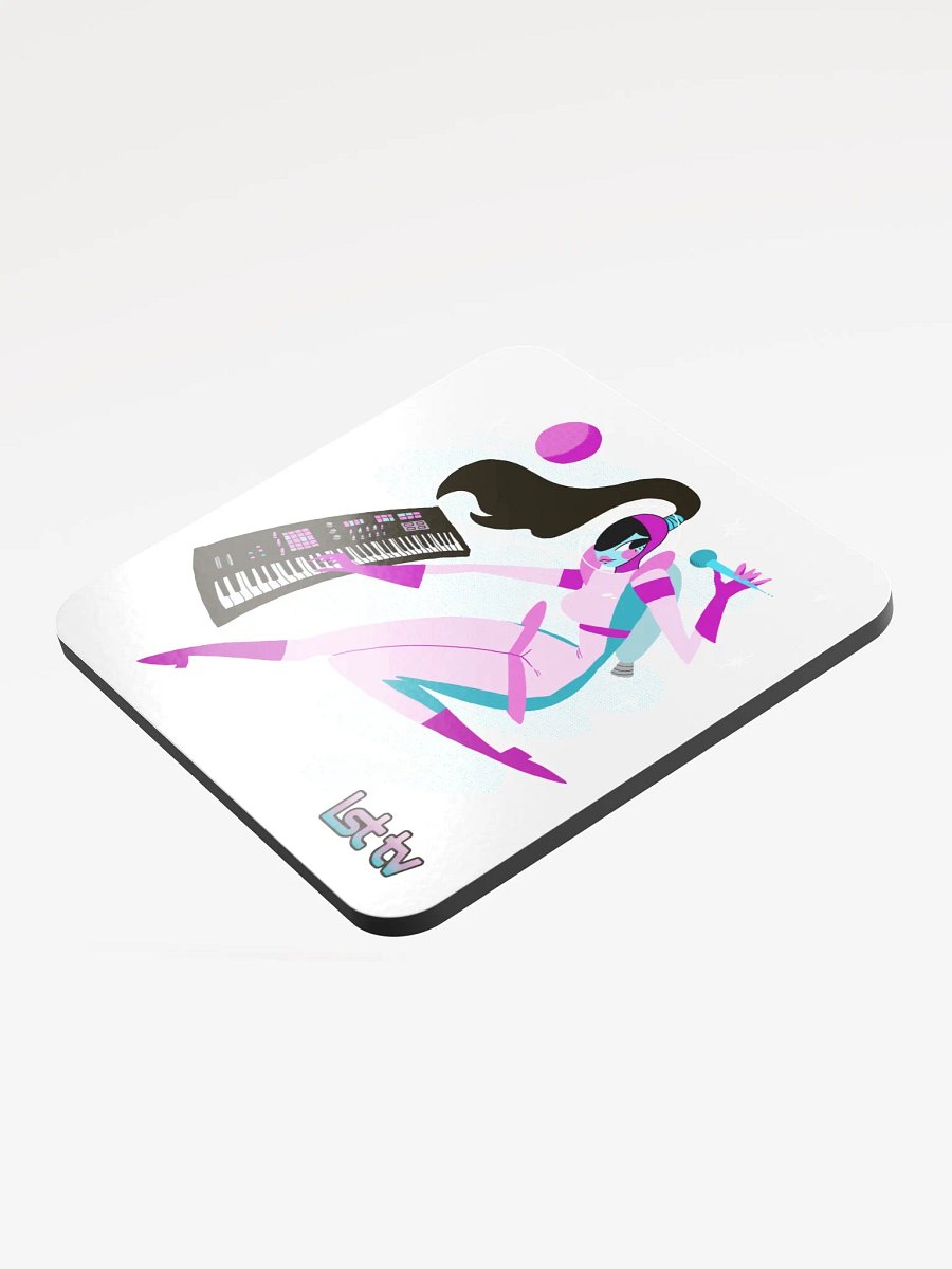 Astro-Synthpop Cutie Cork Coaster product image (3)