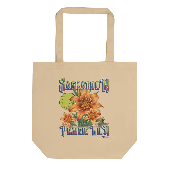 Saskatoon Prairie Lily Eco Tote Bag product image (1)