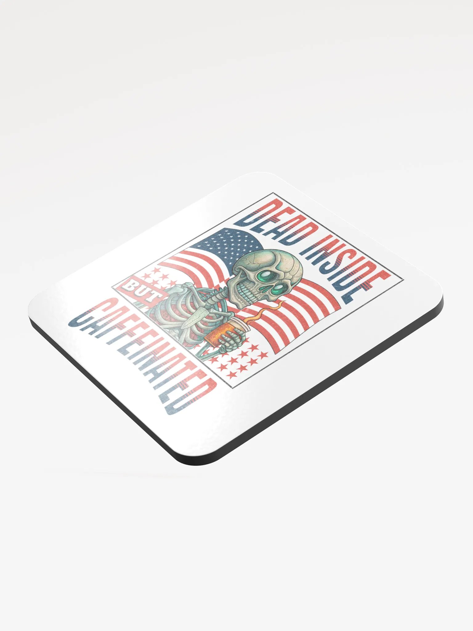 Dead Inside But Caffeinated Coaster Set product image (4)