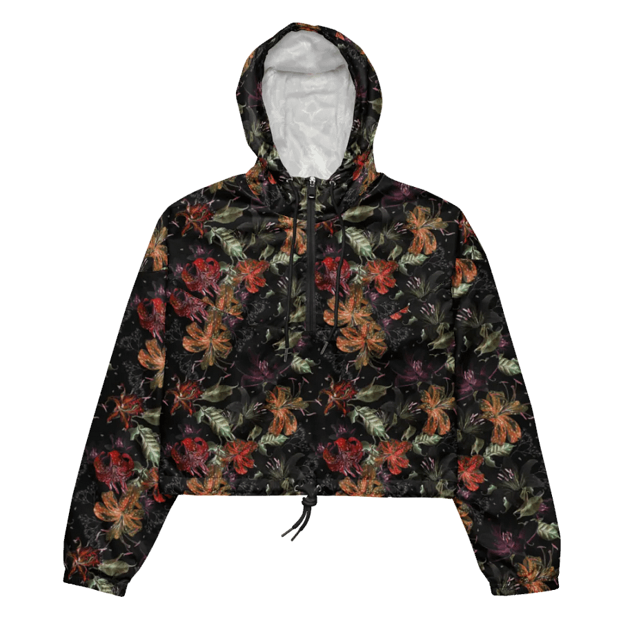 Starry Night | Women's Cropped Windbreaker product image (4)