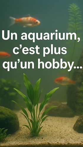 Un aquarium, c’est plus qu’un décor… c’est une thérapie silencieuse 🌊

Ce n’est pas juste un bac avec de l’eau.
Un aquarium, ...