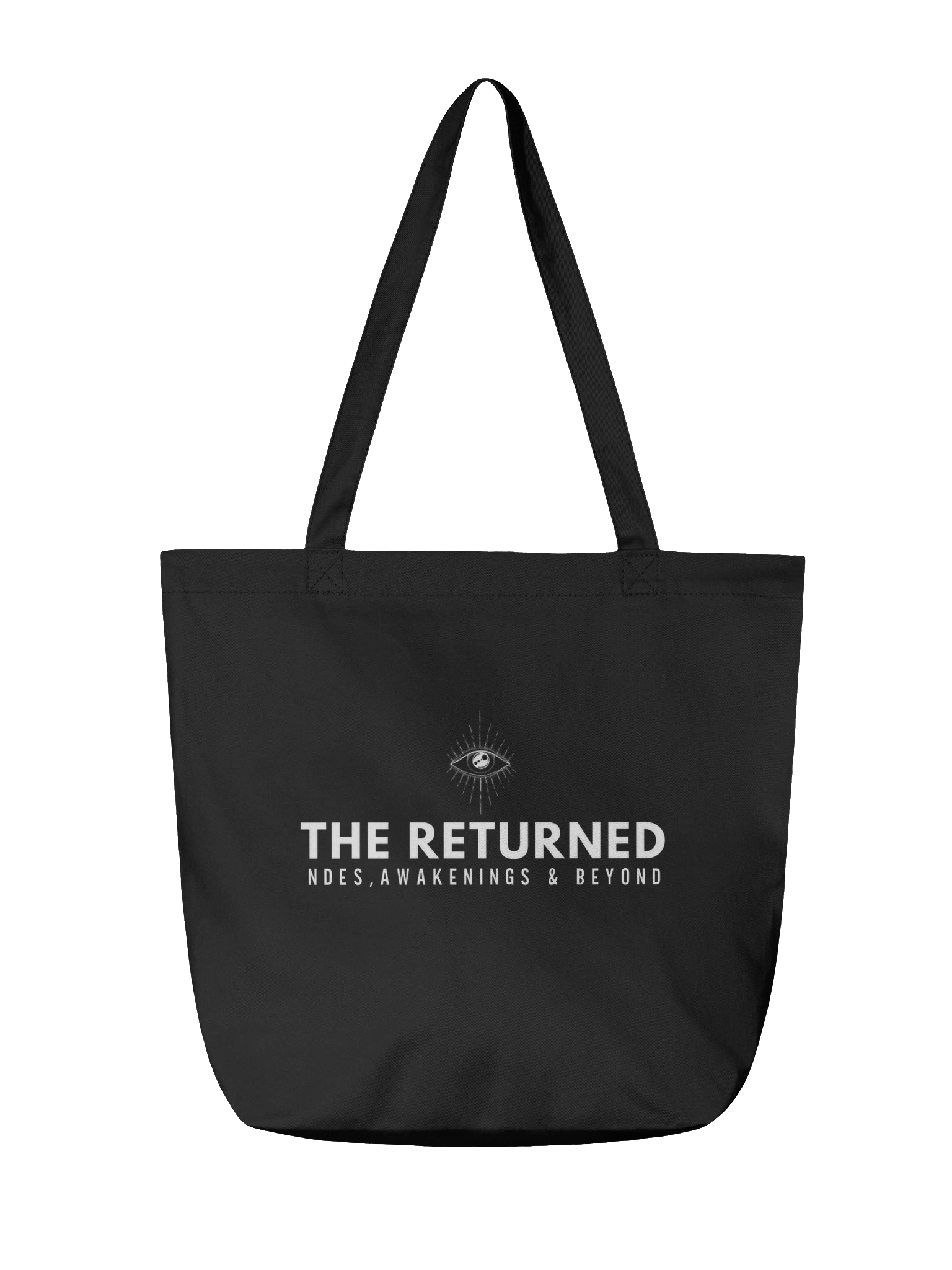 THE RETURNED PODCAST™ ORGANIC CANVAS TOTE product image (5)