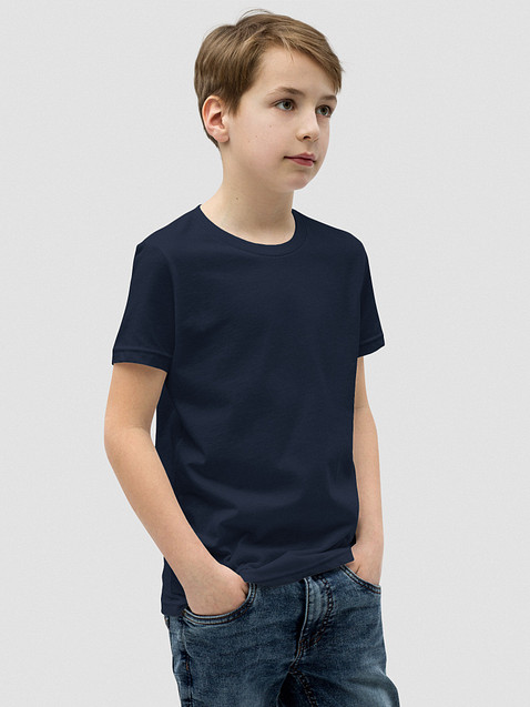 Photo showing Bella+Canvas Youth Short Sleeve T-Shirt