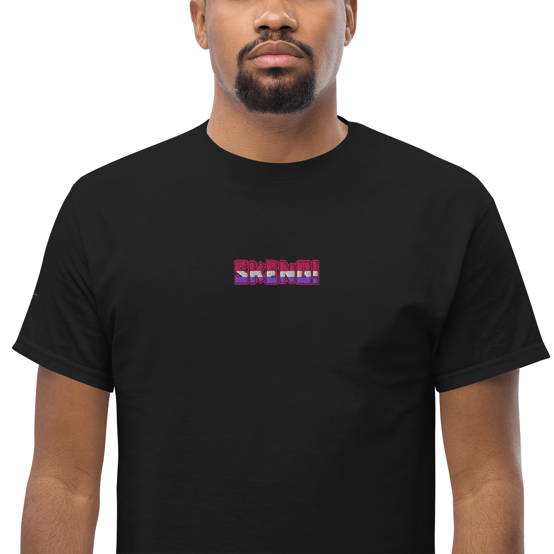 Skeng! On A Wave Tee (Purple Wave) product image (1)