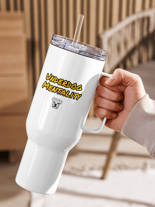 Underdog Mentality Travel Mug product image (1)