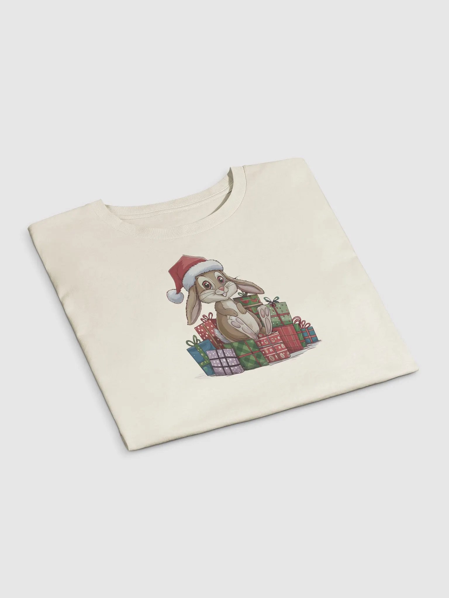 Santa Bunny AS Colour Women's Premium Crop Top product image (21)