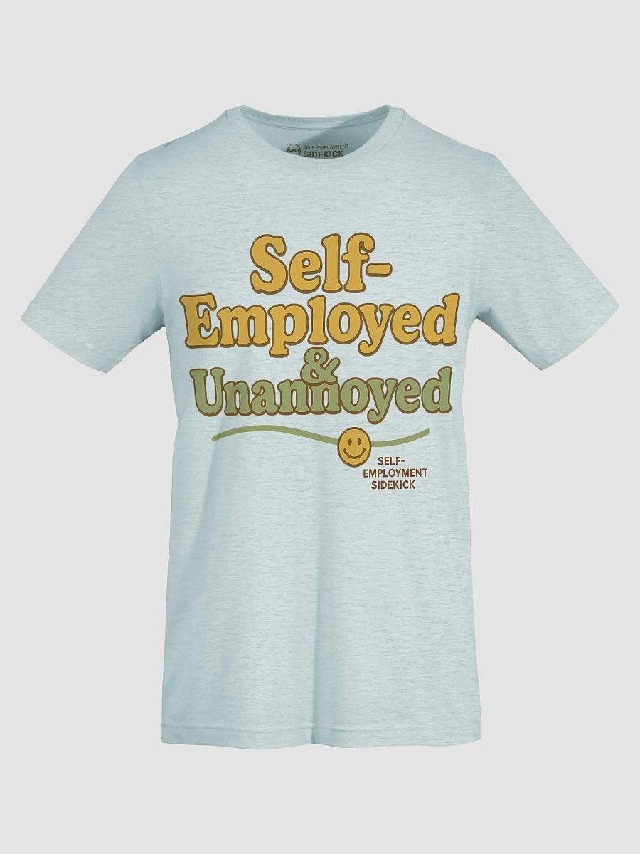 Self-Employed & Unannoyed T-shirt (Cheddar and Broccoli) product image (4)