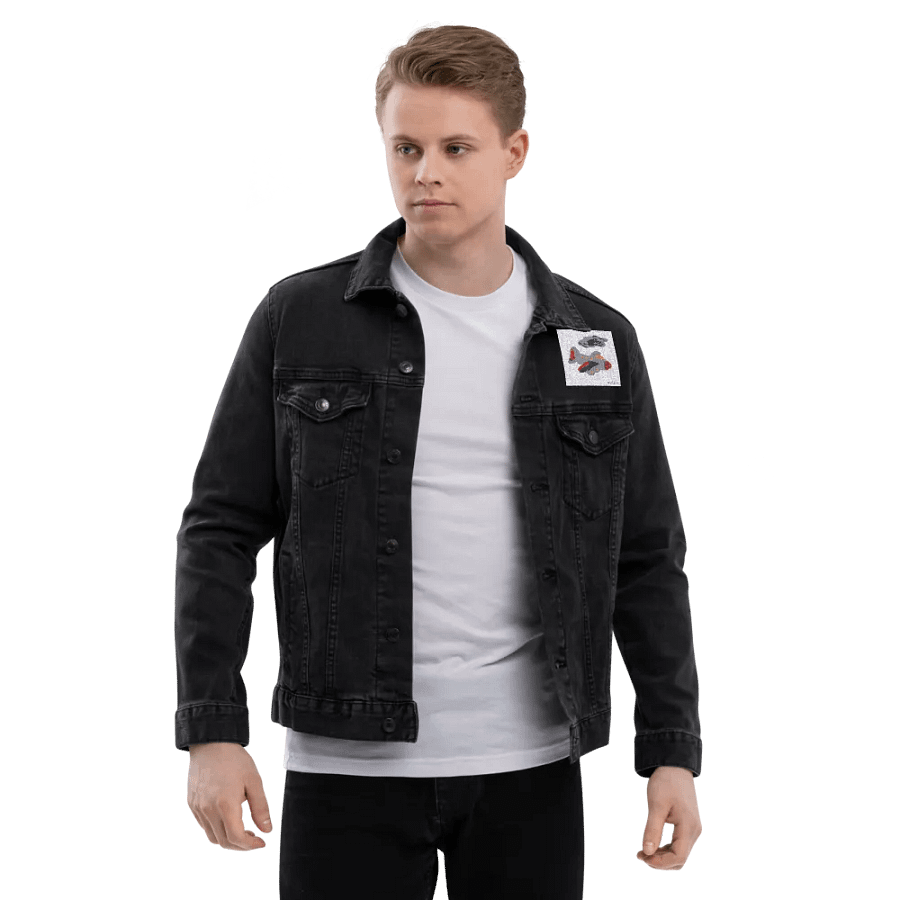 Kid Airplane (Threadfast Denim Jacket) product image (1)