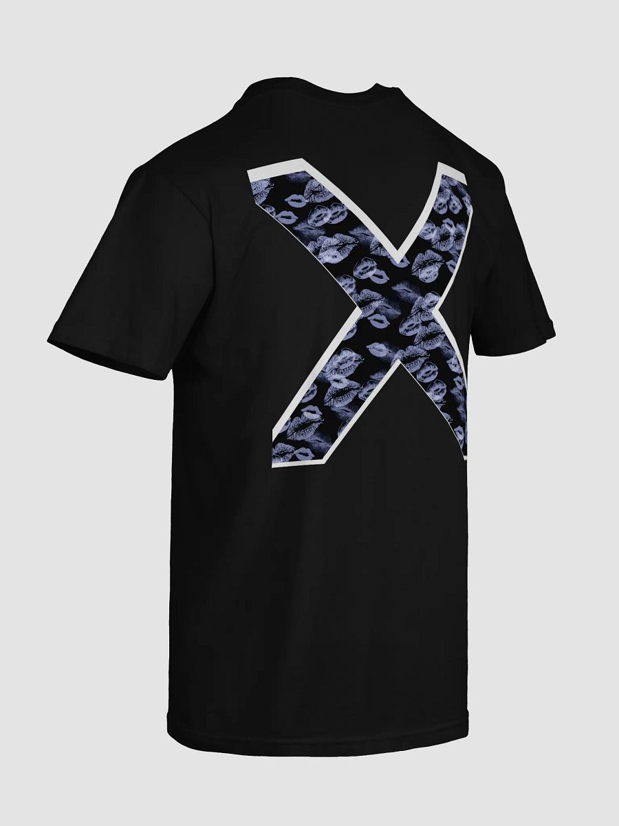 Black X Light Blue Lipstick Kisses Shirt product image (101)