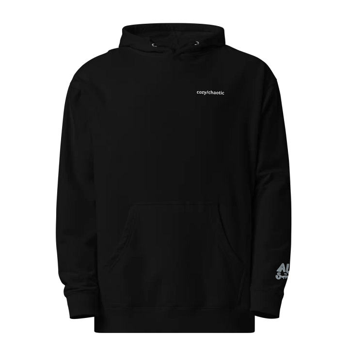 cozy/chaotic Embroidered Ghost Hoodie product image (1)