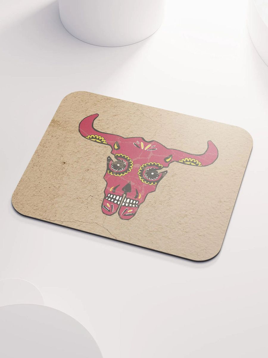 Sugar Cow Skull Mousepad product image (3)
