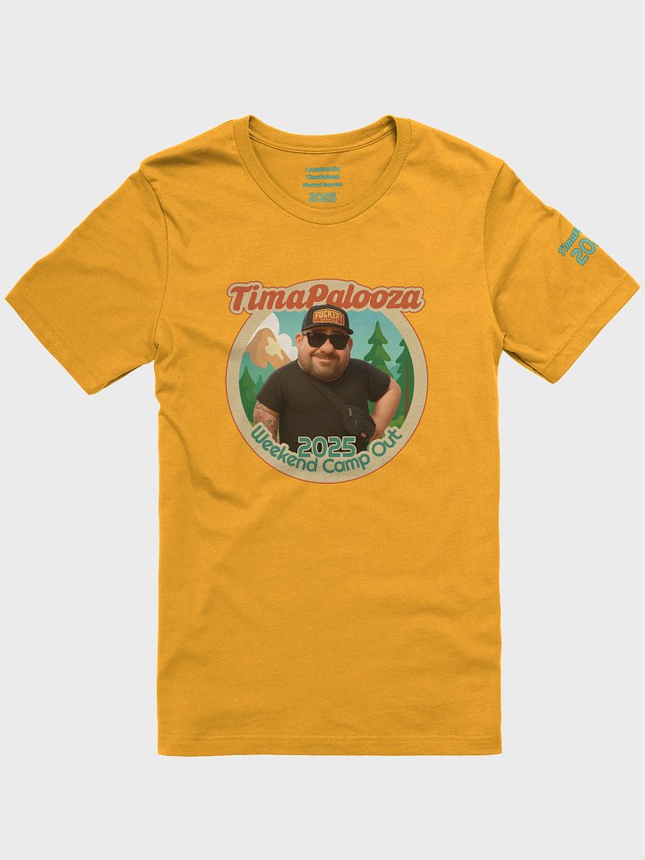 Unisex t-shirt with TimaPalooza (Dark colours) product image (2)