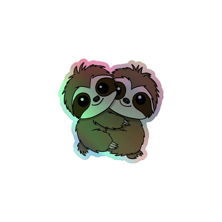 Holographic Sticker Sheet - Hug product image (1)