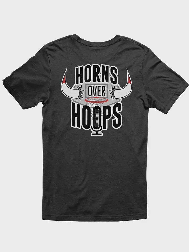 Horns Over Hoops Graphic Tee product image (2)