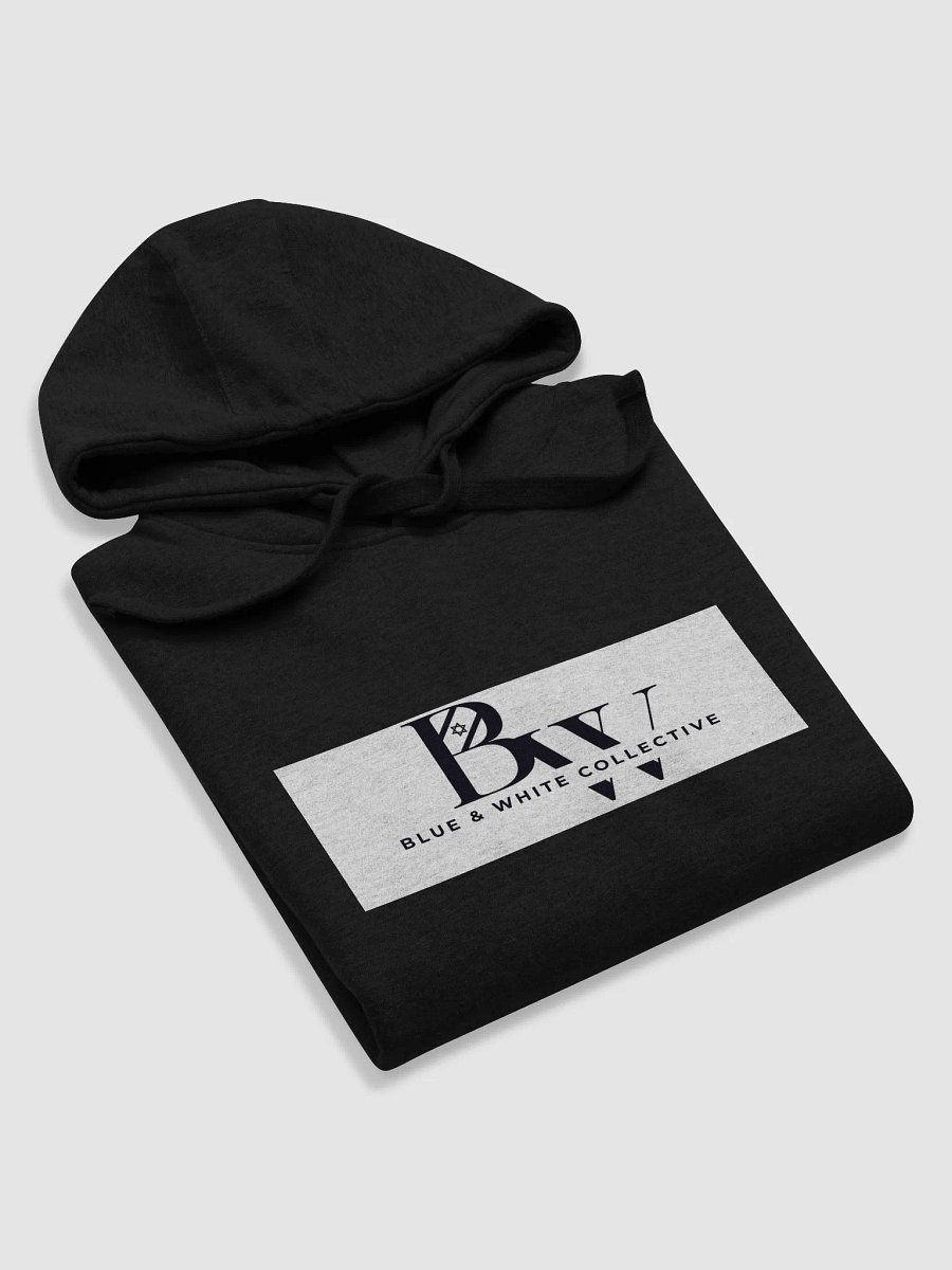 Blue & White Collective Star Logo Hoodie product image (3)