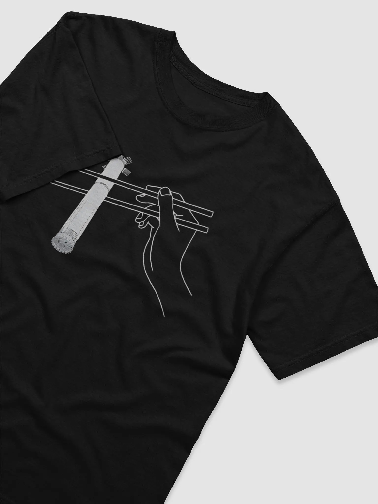 SpaceX Booster 12 Chopsticks Shirt product image (4)