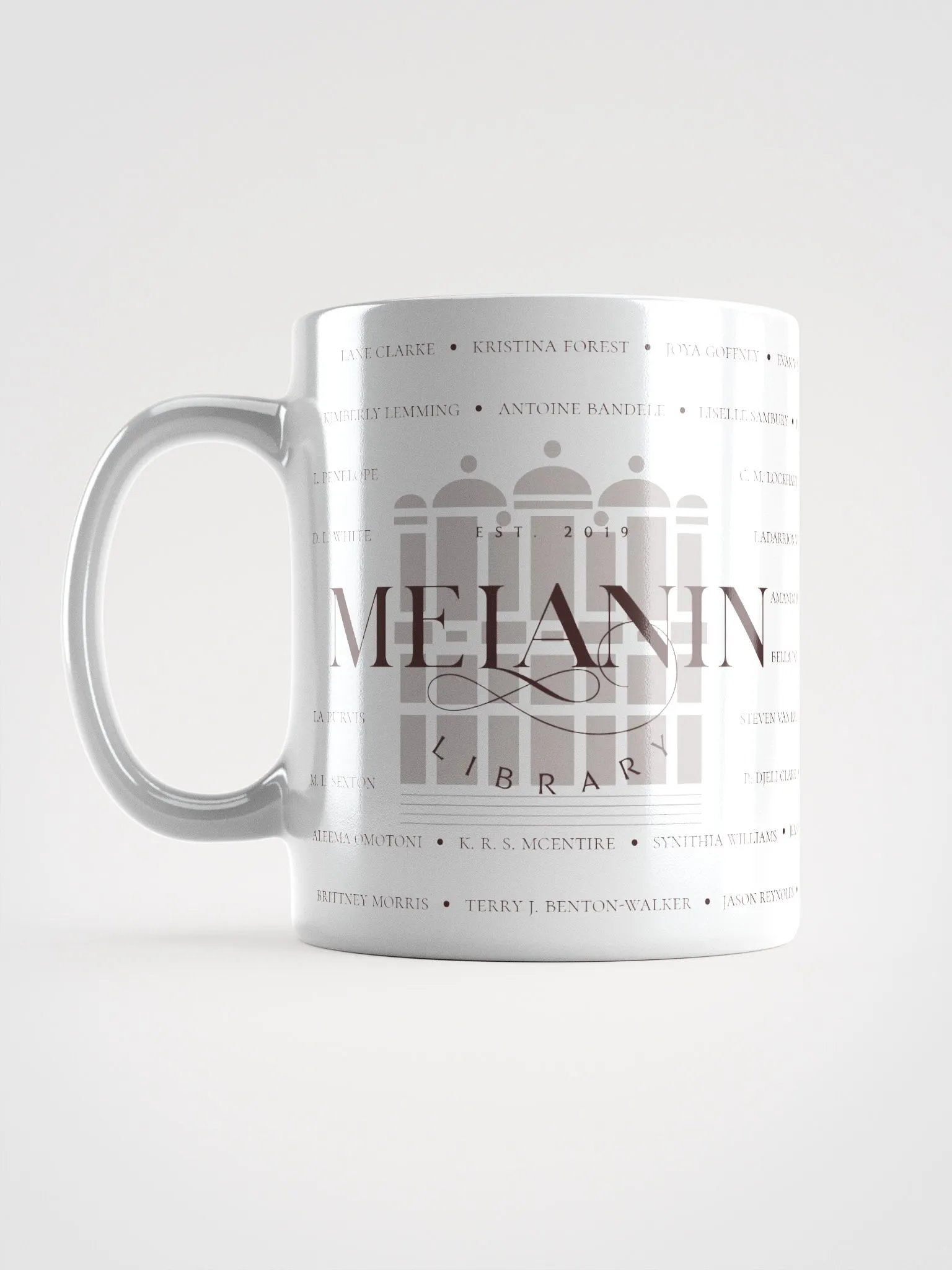 Melanin Library | Black Authors Mug (2024) product image (1)