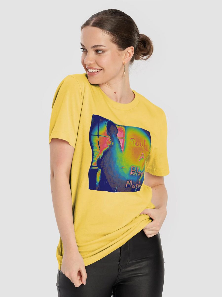 Soul of A Black Mother Tee Yellow product image (8)