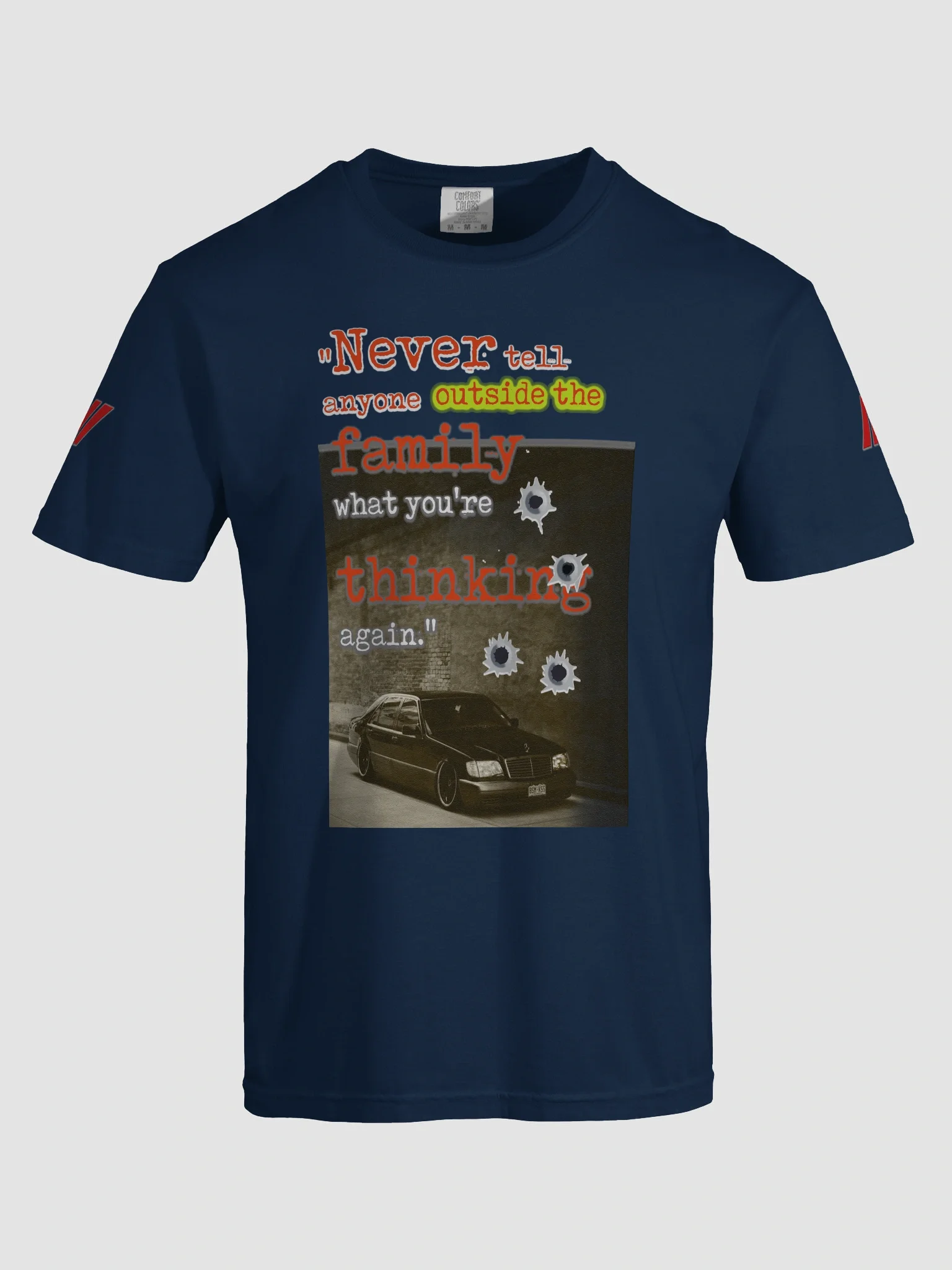 merceds w140 mafia tshirt product image (53)