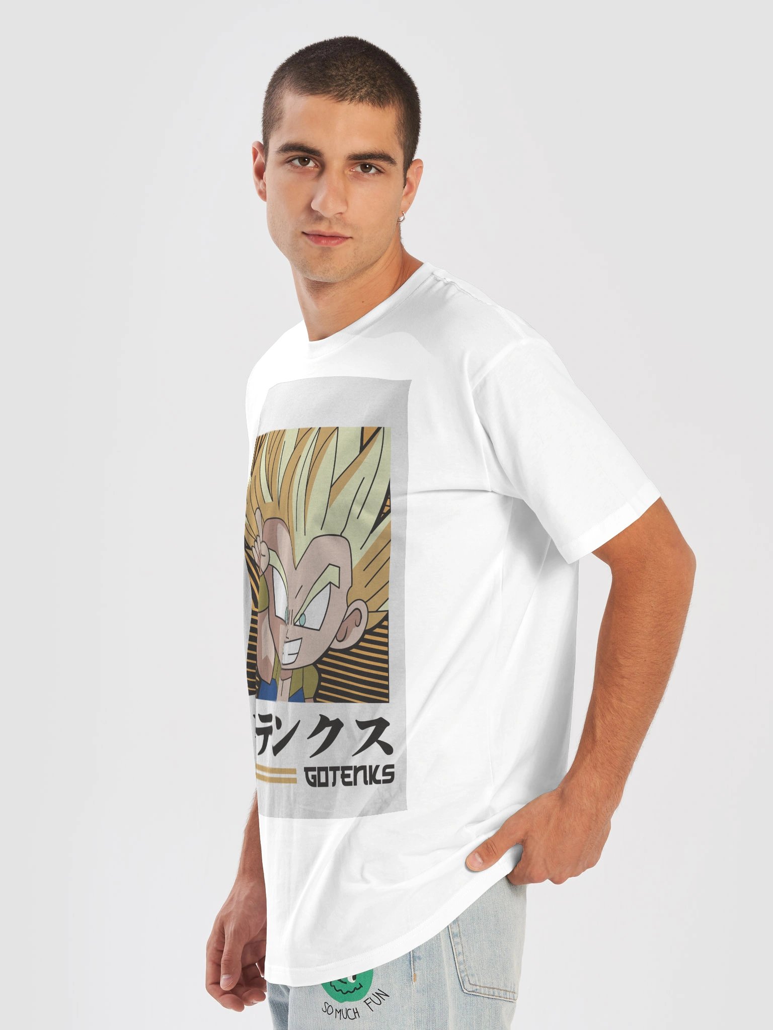 ⚡ Gotenks: One-Finger Knockout Tee product image (7)