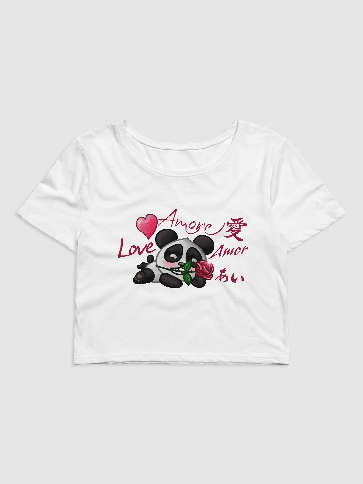 Love Languages Crop Top product image (2)
