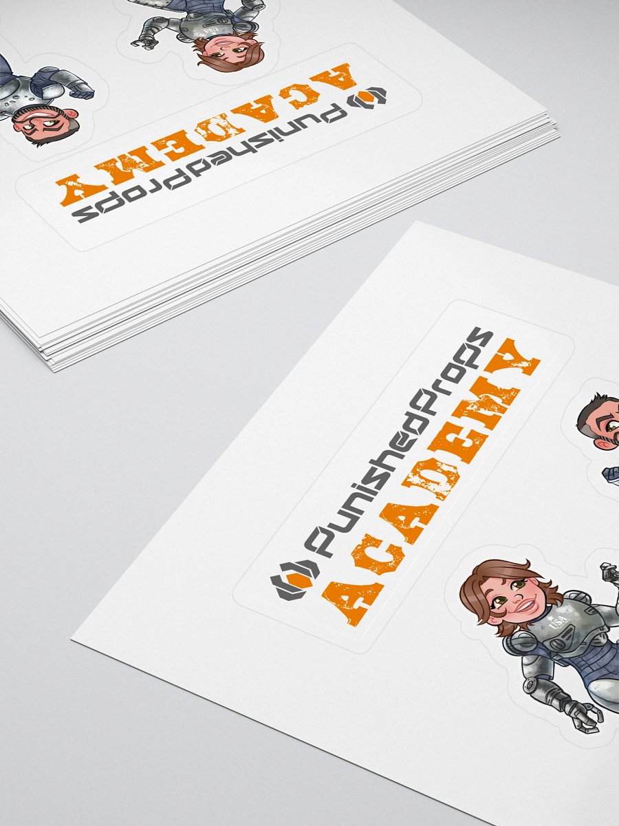 Punished Props Academy Sticker with Fallout Toons product image (4)