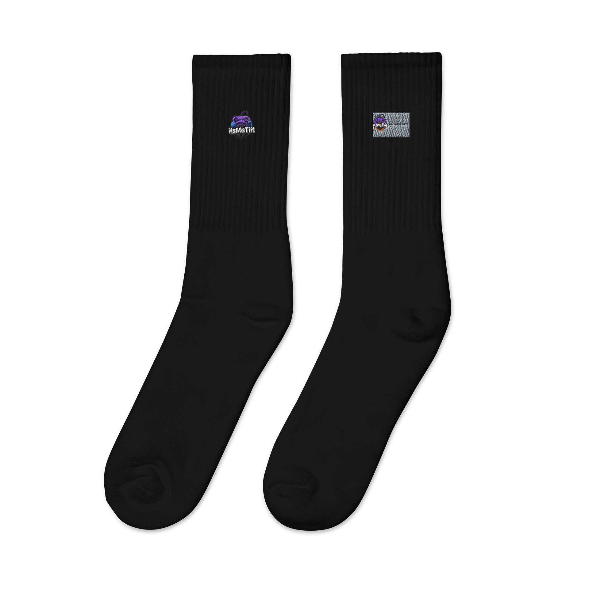 Game On Embroidered Crew Socks product image (4)