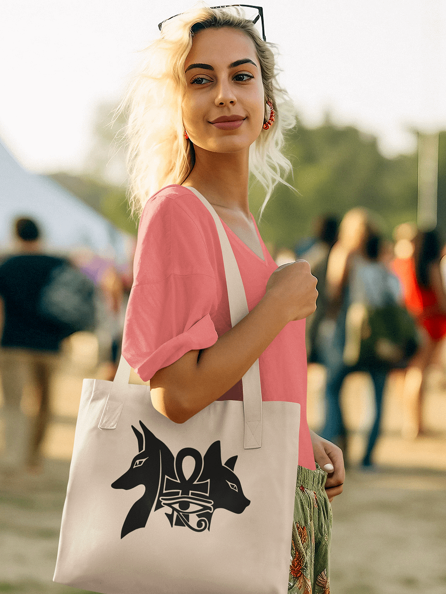 Anubis, Bastet, Ankh & Wadjet Tote Bag product image (1)