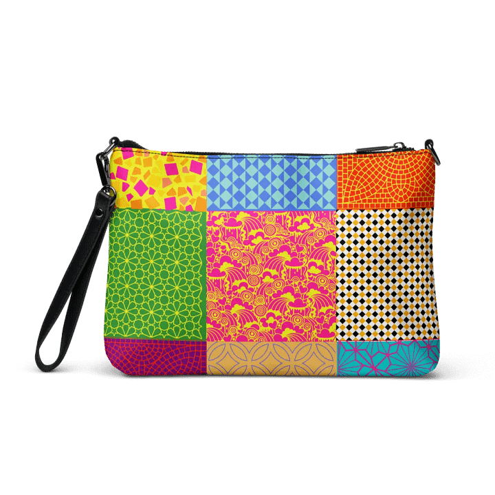 Geometric Fusion All-Over Print Crossbody Bag product image (2)