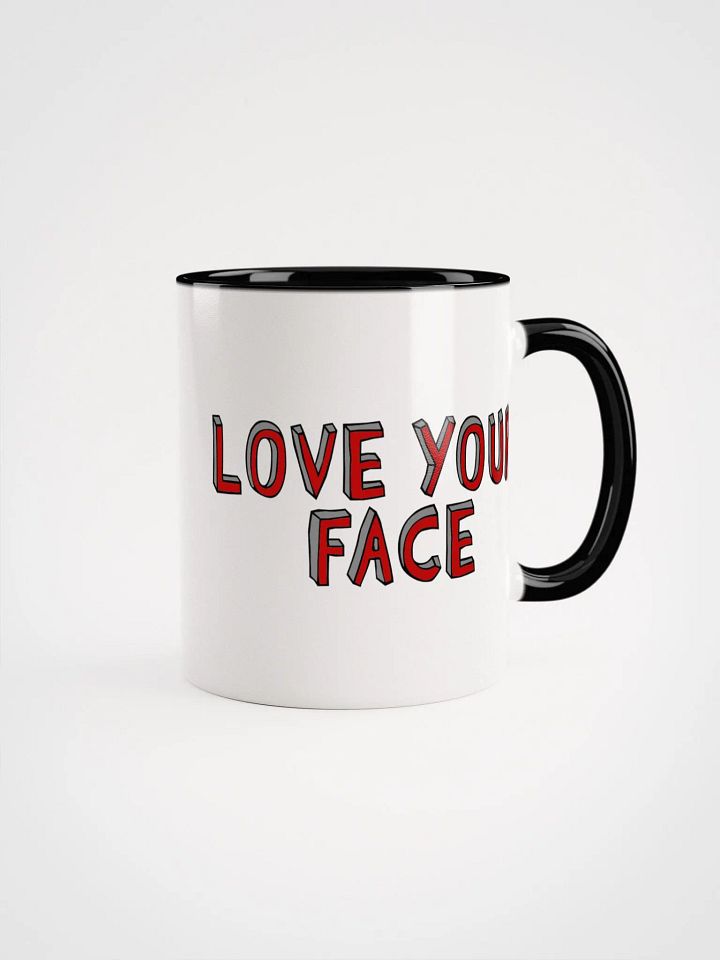 Love Your Face Ceramic Mug product image (1)