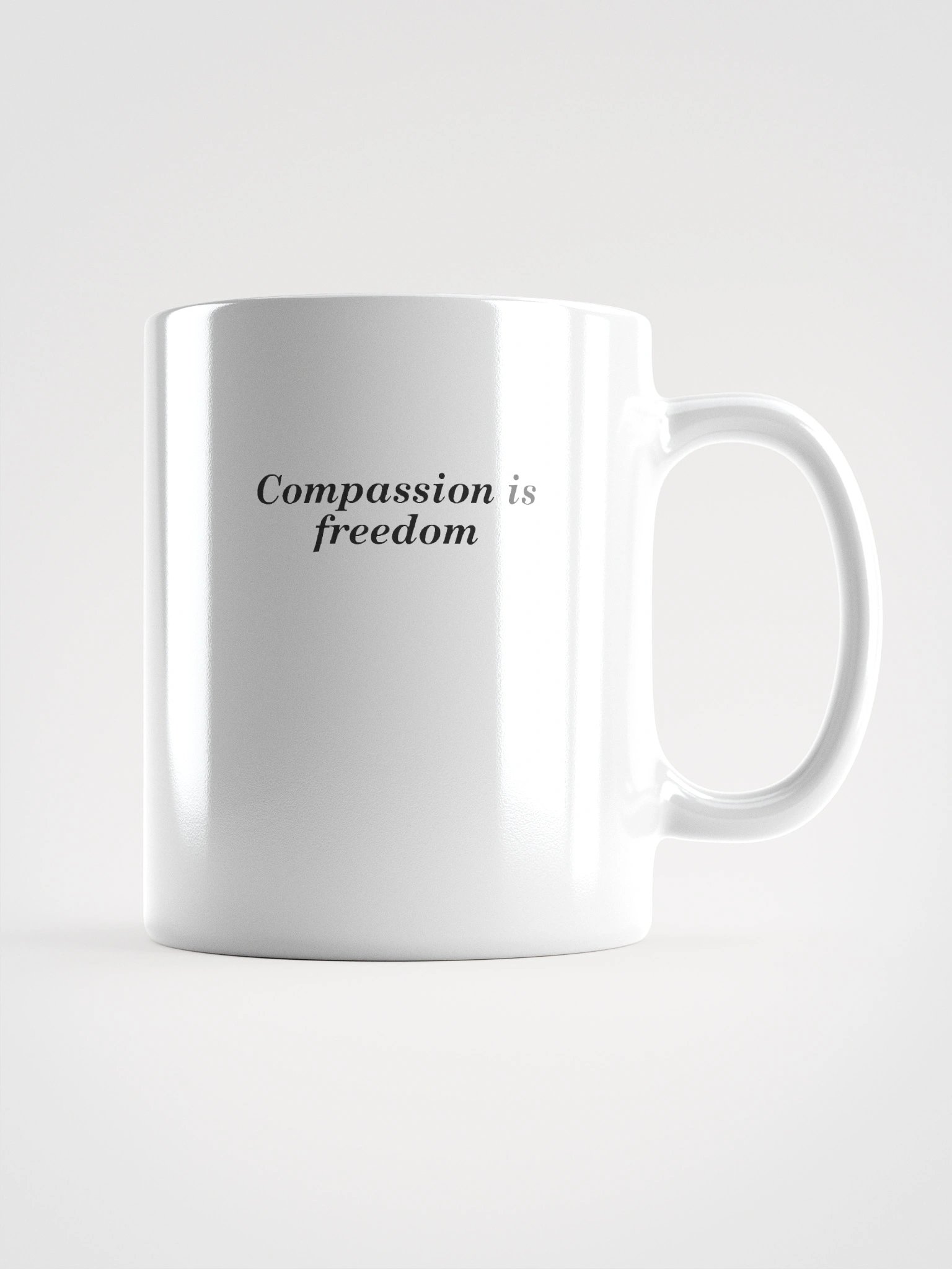 Journey of Love White Glossy Mug product image (4)